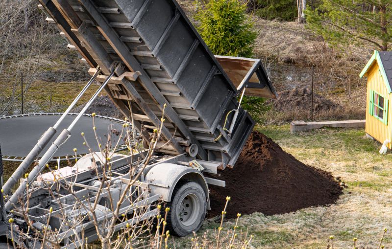 Loading Soil onto Truck